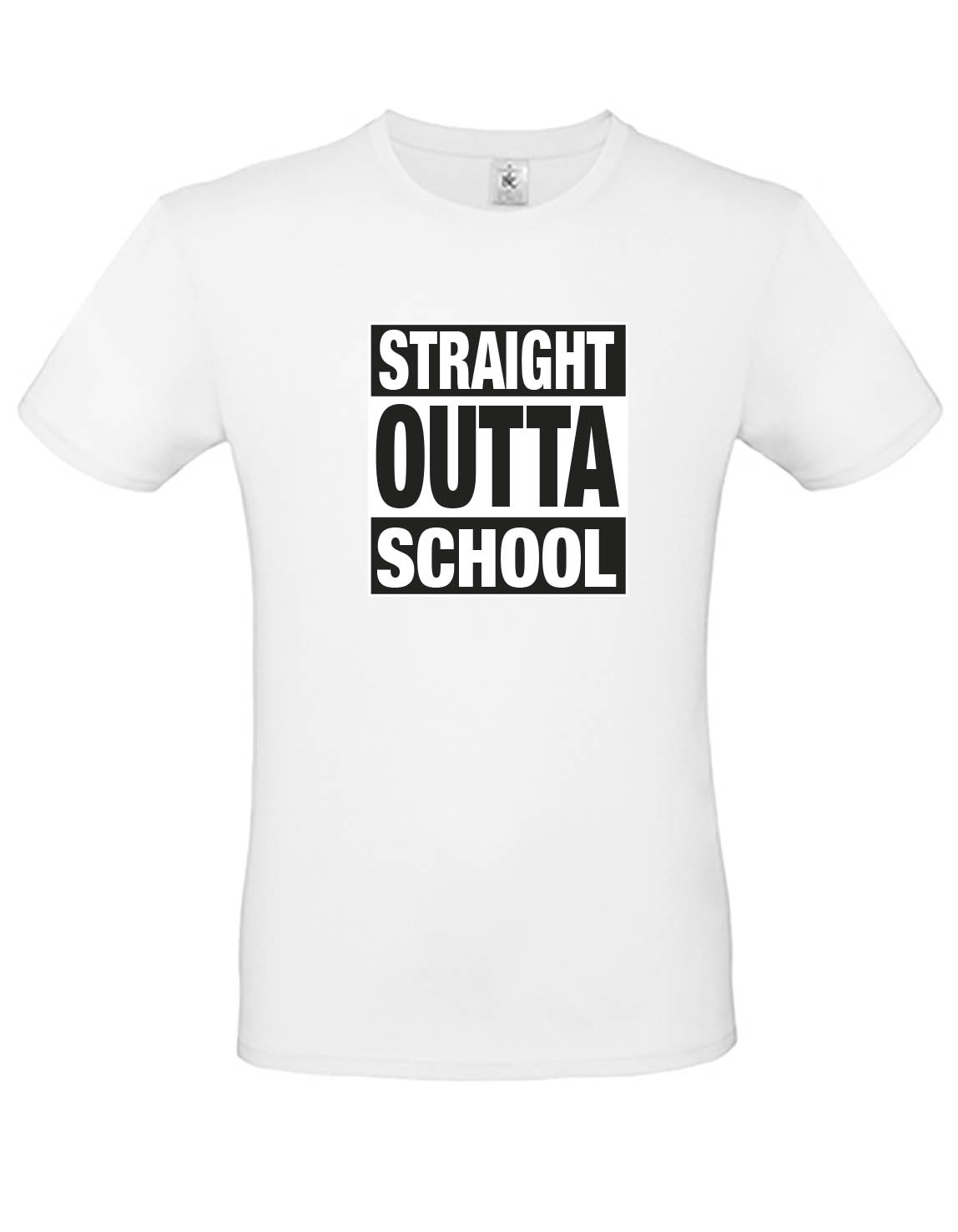 T-Shirt Abschluss "Straight Outta School" Herren
