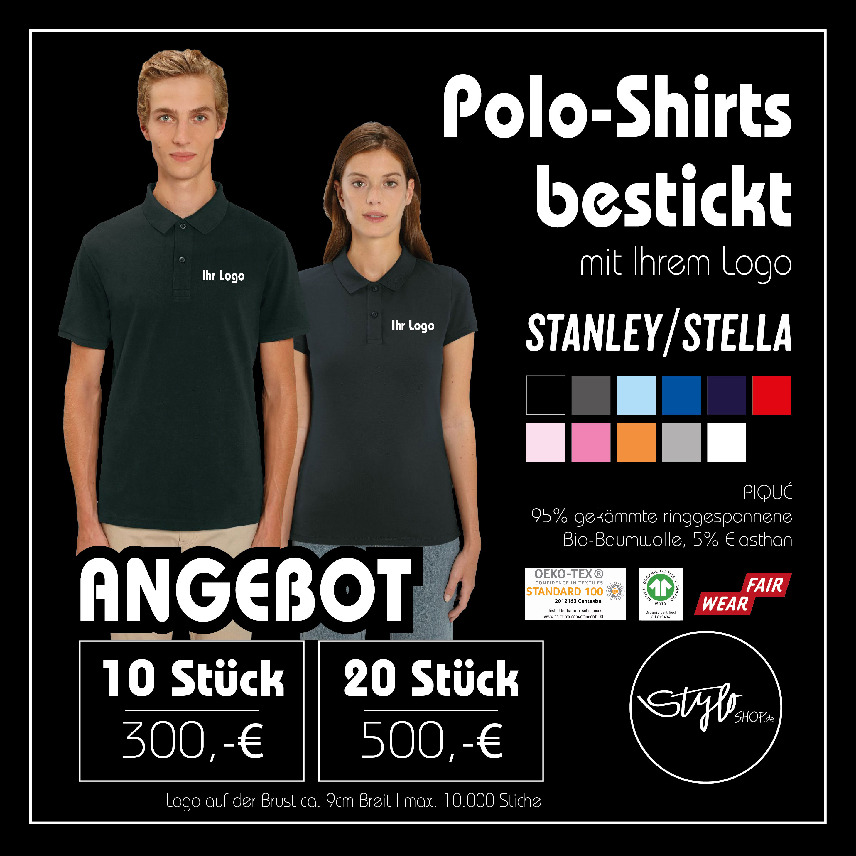 Polo-Shirt Paket-Angebot